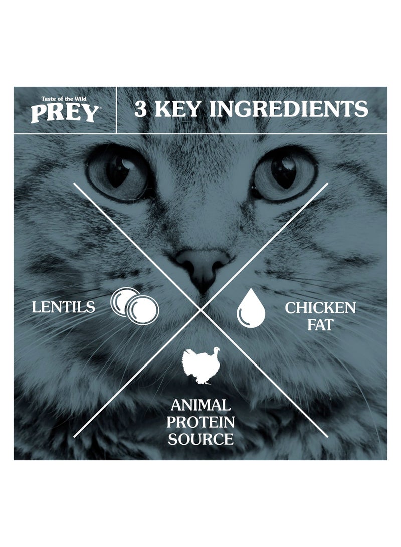 Taste of the Wild PREY Turkey Limited Ingredient Formula for Cats 2.72KG - Image 4