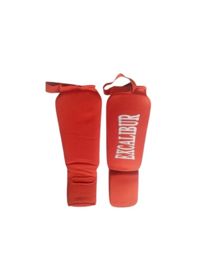Excalibur Elasticated Shin Guard  Size: L 