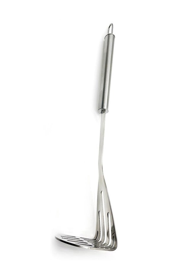 Aliotech Heavy Duty Stainless Steel Potato Masher Manual Masher Kitchen Tool Household Manual Potato Mashers for Potato Avocado Bean Fruits and more(Stainless Steel) - Image 2