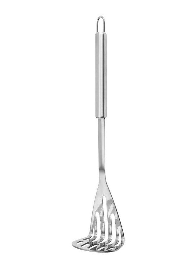 Aliotech Heavy Duty Stainless Steel Potato Masher Manual Masher Kitchen Tool Household Manual Potato Mashers for Potato Avocado Bean Fruits and more(Stainless Steel) - Image 1
