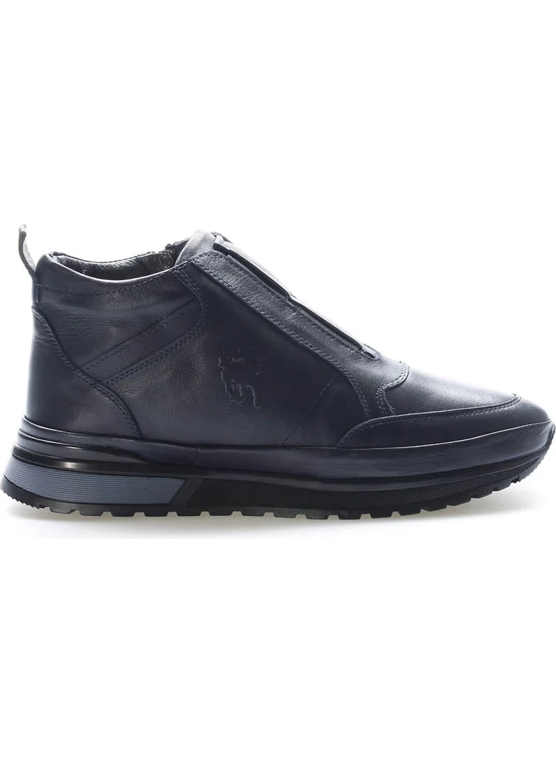 Fast Step Leather Fur Men's Sports Boots 856KMA717