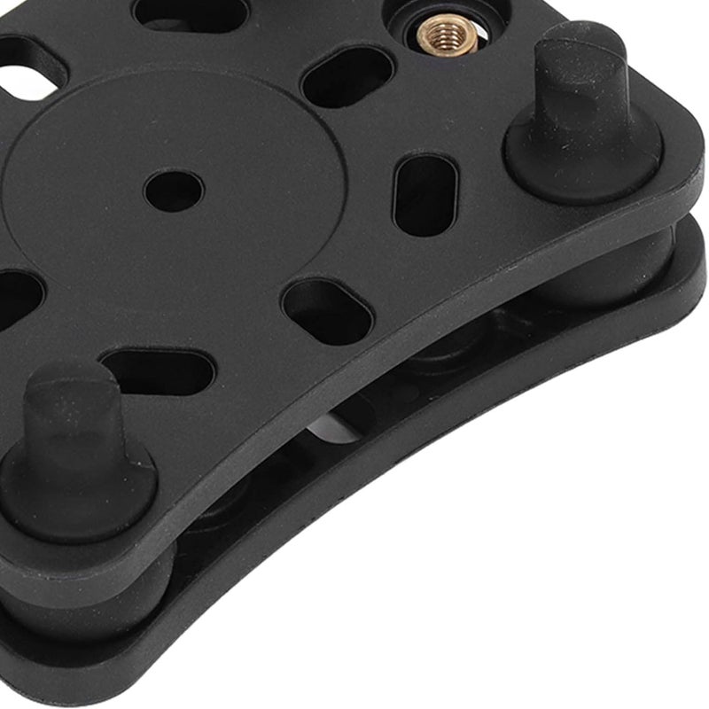 Motorcycle Mobile Phone Holder Shock Absorber, Wireless Phone Bracket with Vibration Buffer System, Durable Nylon and Stainless Steel Mount for ATV UTV, Black - Image 5
