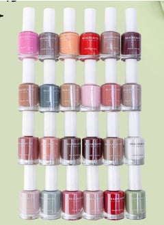 REAL BEAUTY 24-Piece Nail Polish Set Multicolour  - Image 3