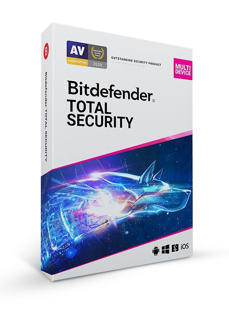 Bitdefender Total Security 5 Devices 3 Years