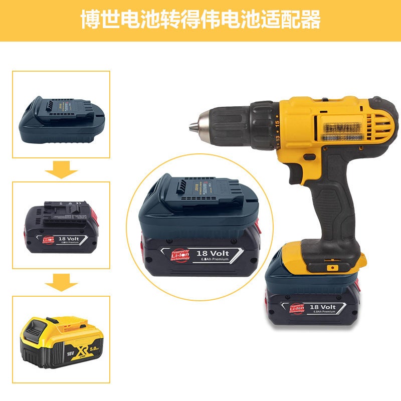 Converter Adapter Adapter Various Brands Makita Dewei Battery Transfer Tool Adapter Manufacturers - Image 4