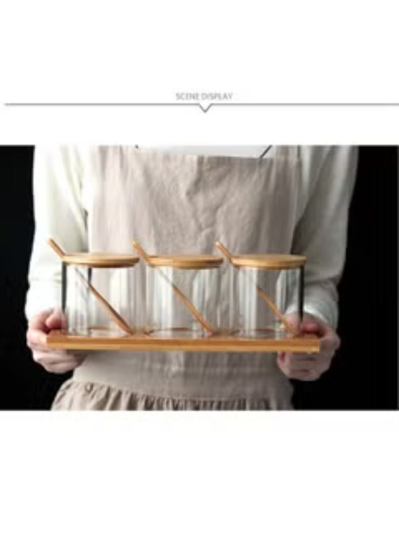 مجموعة علب تخزين توابل من 3 قطع - Image 3