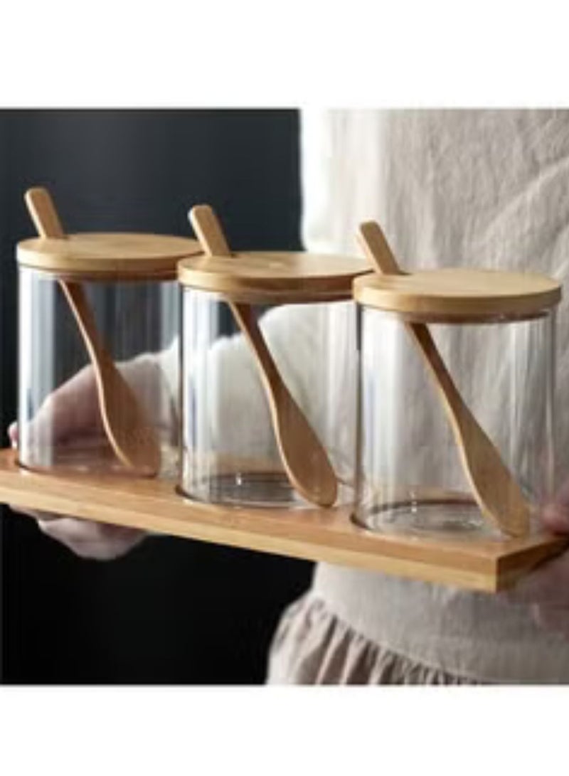 مجموعة علب تخزين توابل من 3 قطع - Image 5