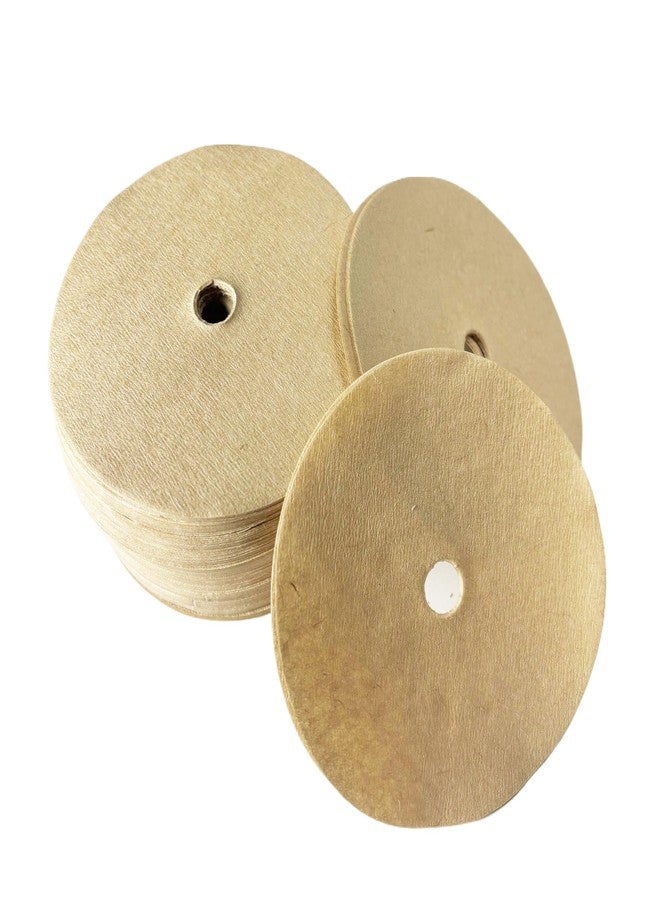 Litboom 300 Count Percolator Coffee Filters-3.75 Inch Natural Unbleached Wood Pulp Paper, Disposable Disc Filters for Coffee Pots - Image 4