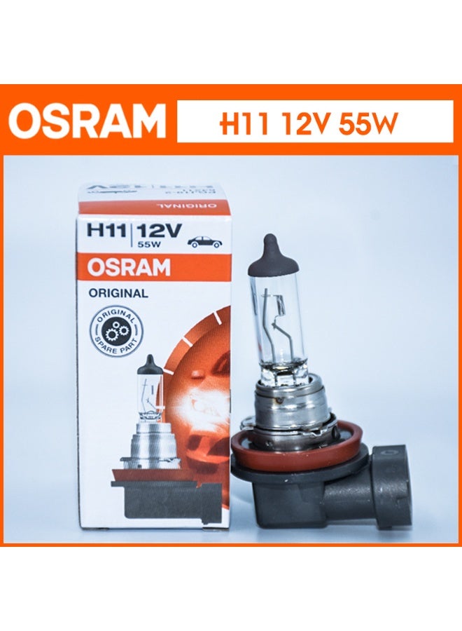 Osram 2PCS H11 12V 55W Original Line Halogen Bulbs Car Bulb Headlamp Light Bulbs Bulb Car lamp Headlight Headlight Hi/lo Beam Original Fog Lamp Halogen Bulb Made in DE - Image 4
