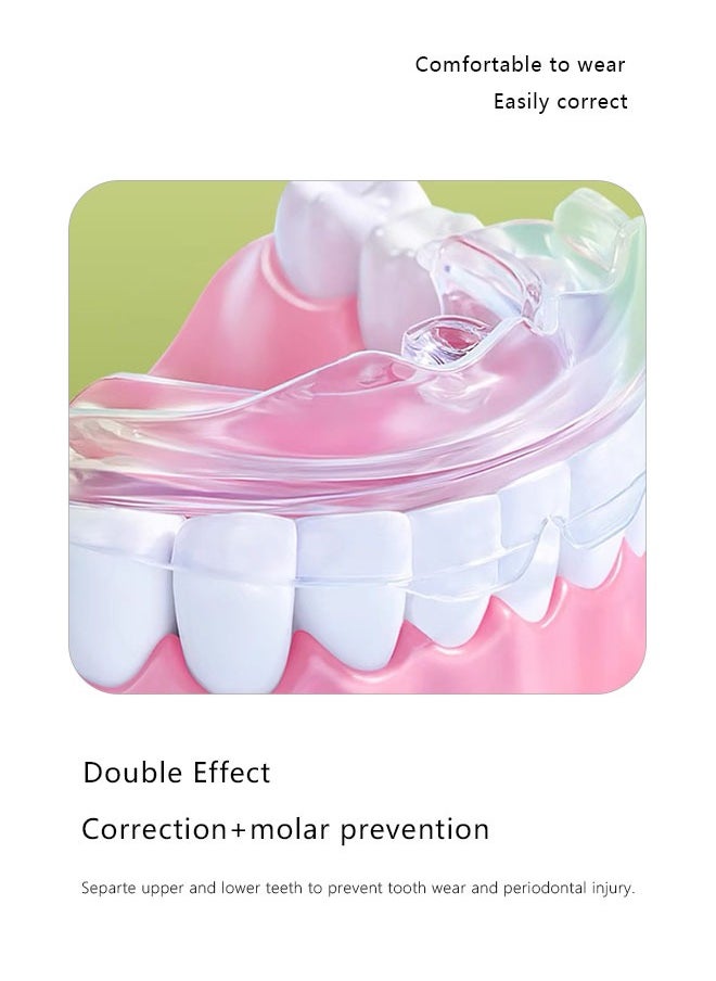 Mouth Guard for Grinding Teeth and Clenching Anti Grinding Teeth Custom Moldable Dental Guard，Dental Night Guards,Stops Bruxism, Eliminates Teeth Clenching 2 Sizes, Pack of 8with Travel Hygien