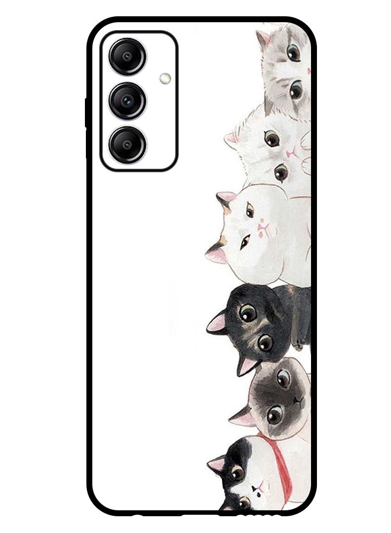 Theodor Protective Case Anti Scratch Shock Proof Bumper Cover For Samsung Galaxy A15 5G Cute Cats - Image 1