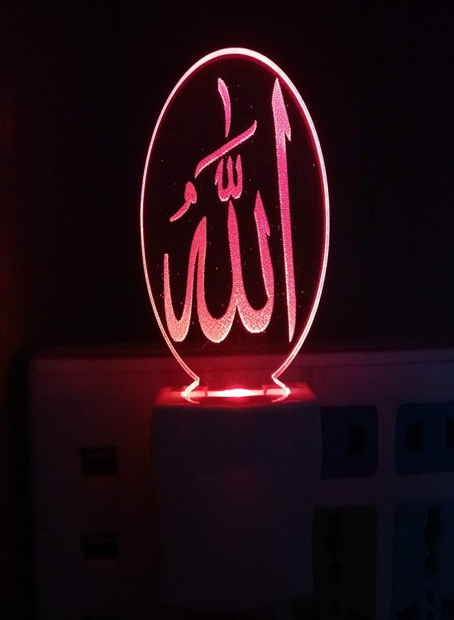 UKANI ® 3D Acrylic Night Lamp with 7 Color Changing Light (Size 3 Inch). - Image 2