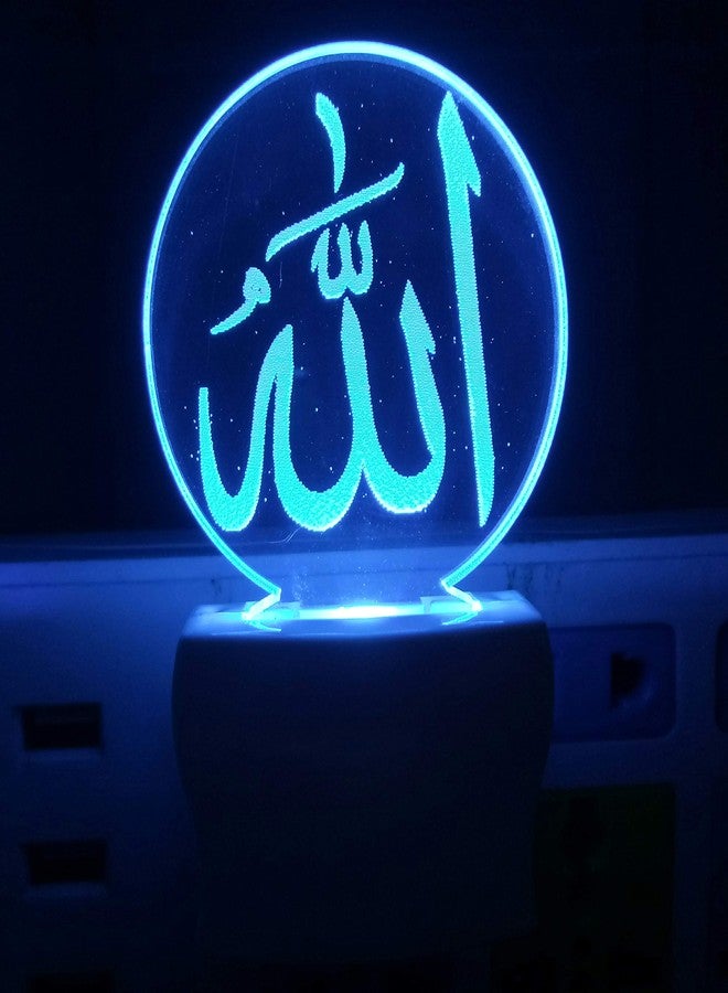 UKANI ® 3D Acrylic Night Lamp with 7 Color Changing Light (Size 3 Inch). - Image 4