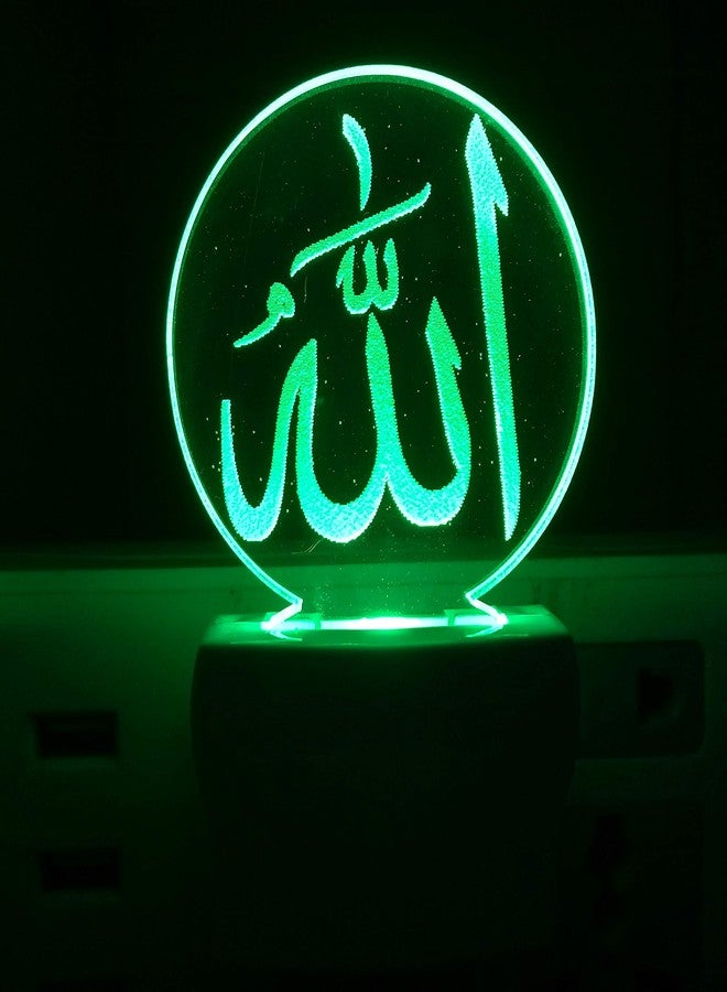 UKANI ® 3D Acrylic Night Lamp with 7 Color Changing Light (Size 3 Inch). - Image 5
