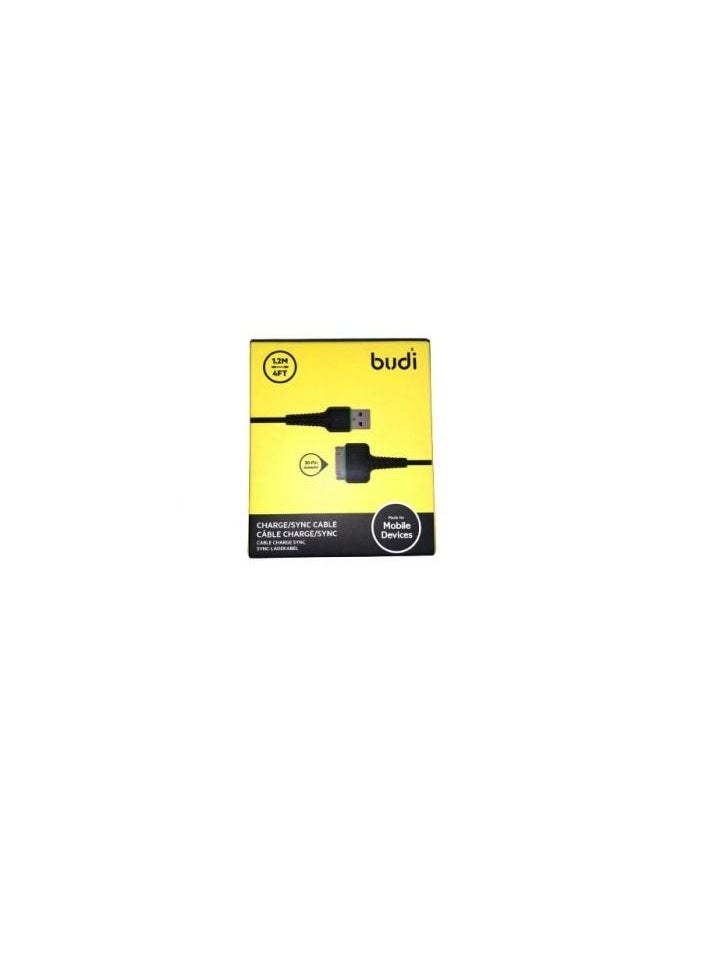 budi Budi 30-Pin USB Cable Connector black  - Image 2
