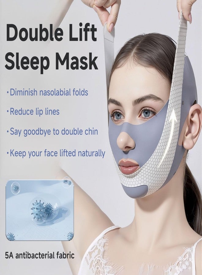 PHIXBEAR 2 Pack V Line Lifting Mask with Chin Strap for Sleeping, Reusable Chin Strap for Double Chin for Women, Adjustable Chin Strap, Jaw Exerciser - Image 4