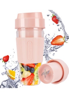 USB Rechargeable Portable Blender Bottle - Mini Juice Mixer for Smoothies, Shakes & Fresh Juice - Ideal for Home, Travel & Office - Perfect Gift for Health Enthusiasts