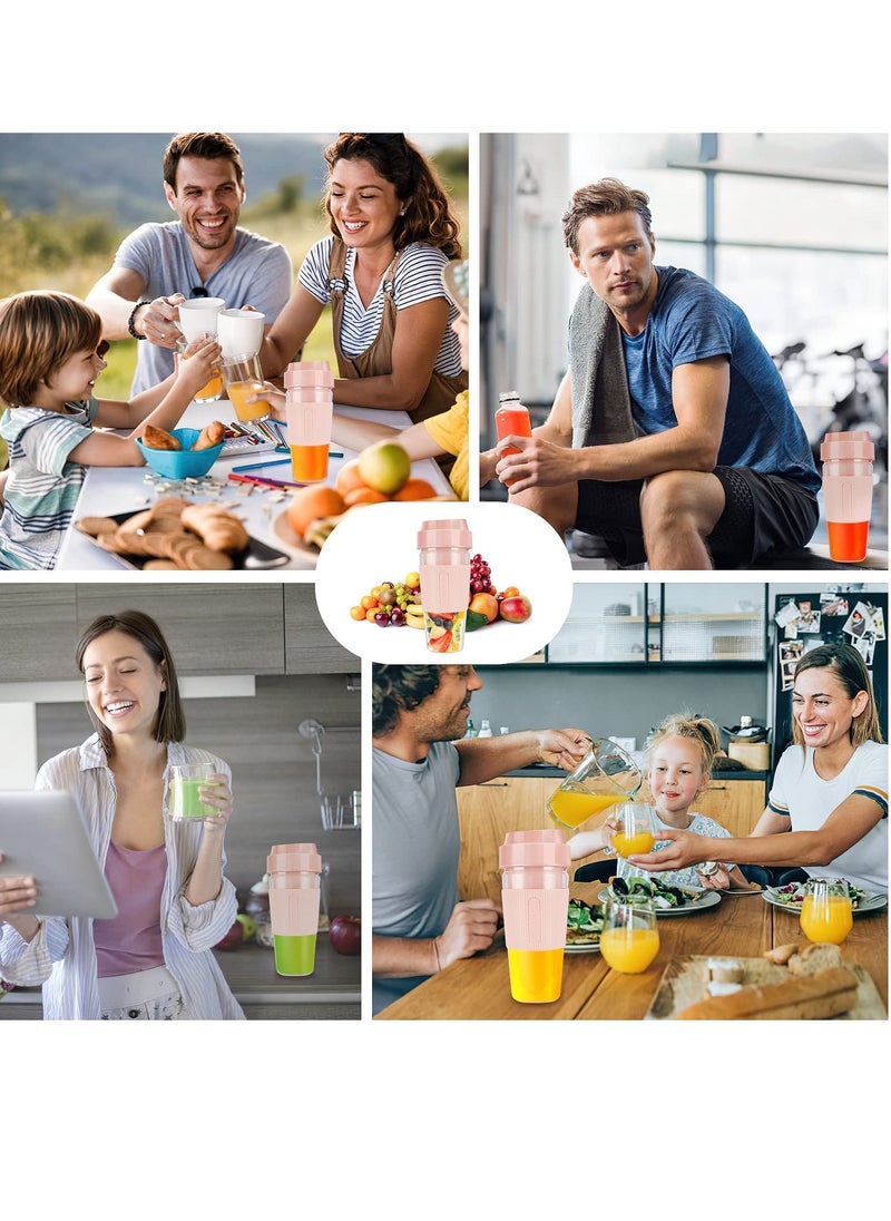 Generic - USB Rechargeable Portable Blender Bottle - Mini Juice Mixer for Smoothies, Shakes & Fresh Juice - Ideal for Home, Travel & Office - Perfect Gift for Health Enthusiasts - Image 1