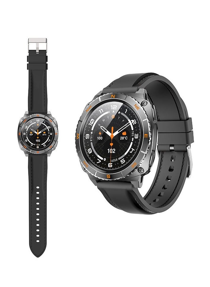 G-tab GTR6 Smart Watch – 1.43" AMOLED Display, Bluetooth Calling & Wireless Charging - Image 3