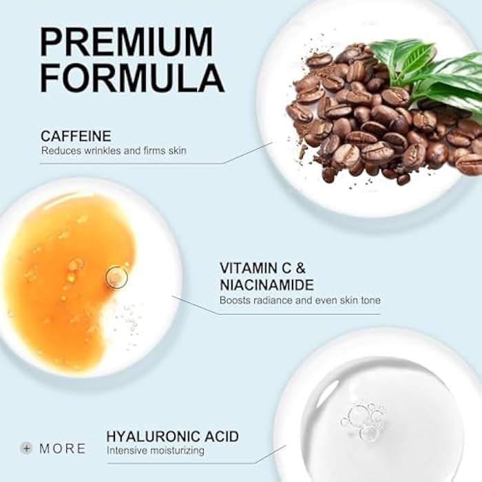 JVR Mens Face Moisturizer, Anti Aging Moisturizing Cream, Lightweight Face Moisturizer For Men Anti Wrinkle Mens Face Lotion Day & Night with Caffeine, Niacinamide, Facial Skin Care 1.7 oz - Image 5