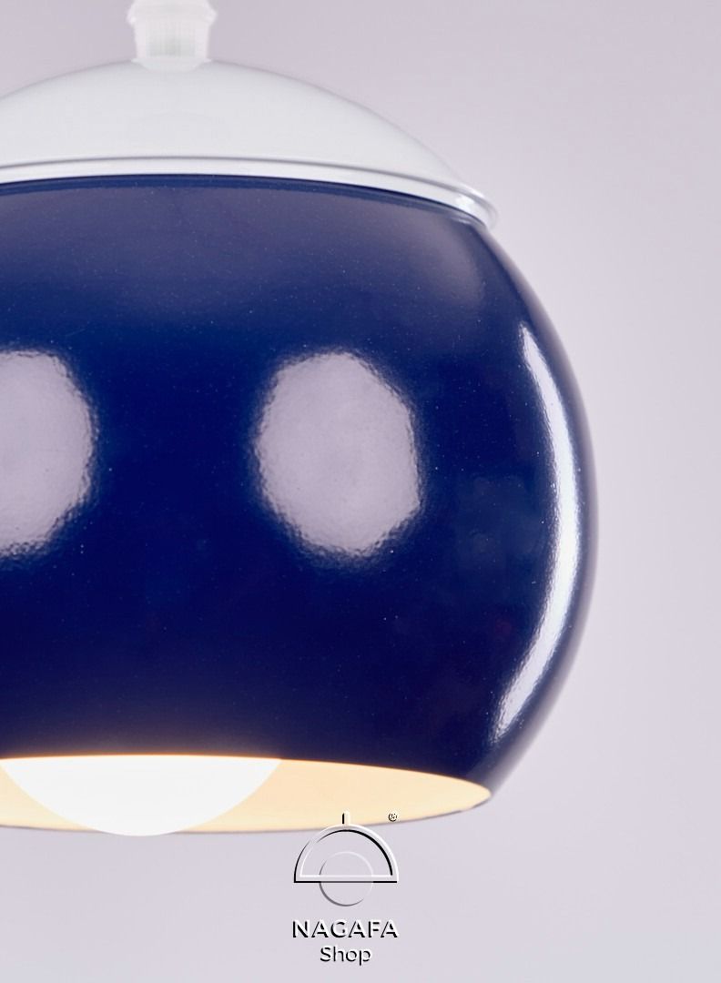 NAGAFA SHOP Modern bowling Blue pendant 1 lamp  - Image 2