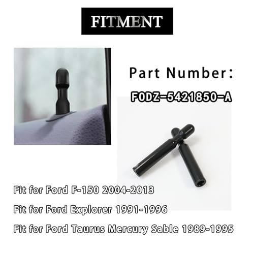 AUPARTIK 2PCS Car Door Lock Knobs Interior Door Lock Pull Knob Control Post Pin FODZ-5421850-A Fit for Ford F-150 2004-2013 Explorer 1991-1996 Taurus Mercury Sable 1989-1995 - Image 3