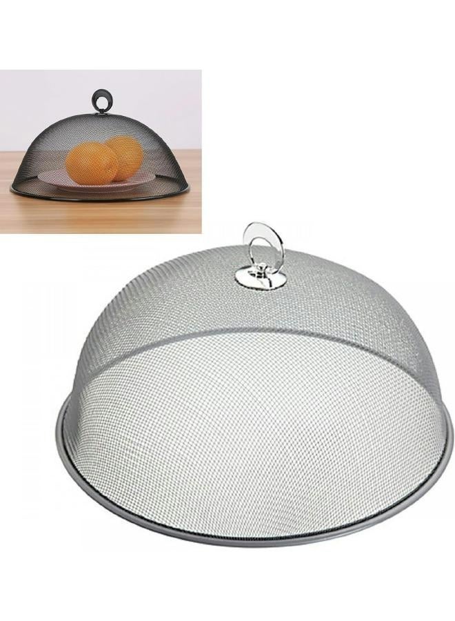 لوفت غطاء طعام شبكي معدني، أغطية شبكية قابلة لإعادة الاستخدام لحماية الطعام من ذباب الفاكهة والحشرات والبعوض للاستخدام الداخلي والخارجي وطاولة المطبخ والنزهات والتخييم - 120344 - Image 3