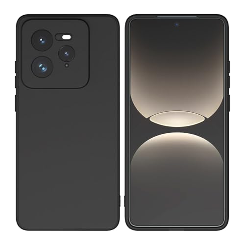 Kapa Matte Protective Lens Flexible Back Cover for Realme GT 7 PRO | Slim Silicone with Soft Lining Shockproof Full Body Bumper Case (Black) - Image 5