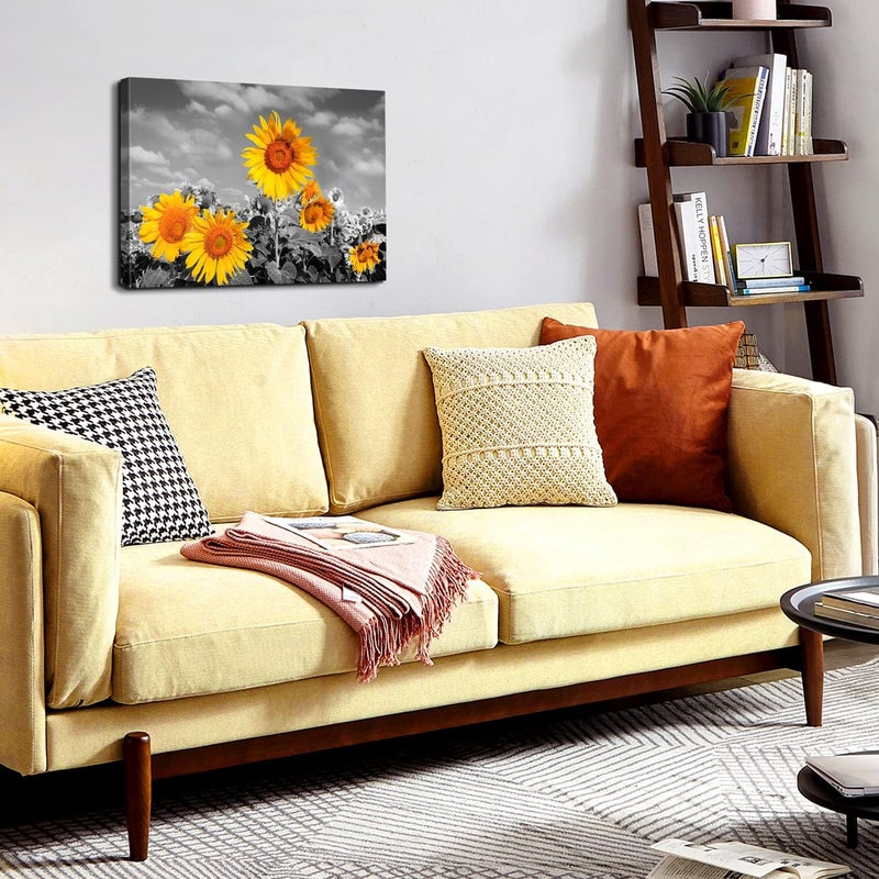 AIYISU Sunflower Canvas Wall Art - Image 5