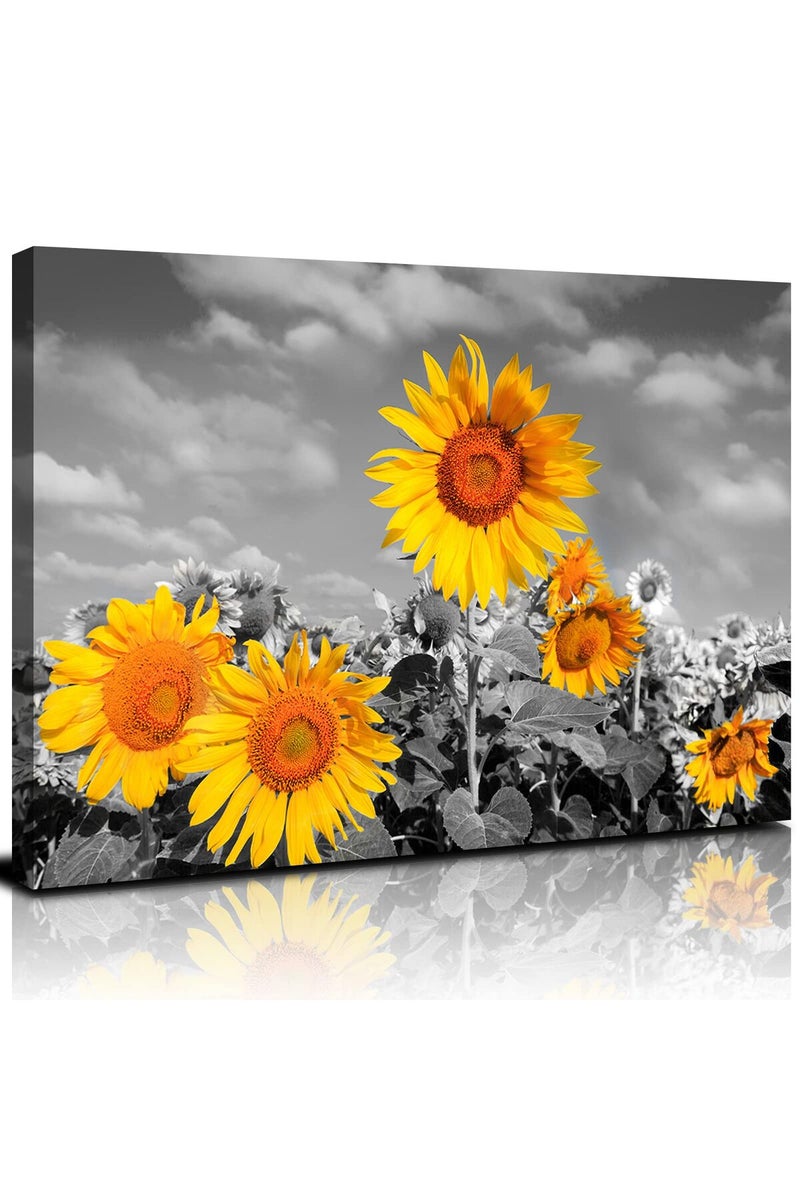 AIYISU Sunflower Canvas Wall Art - Image 1