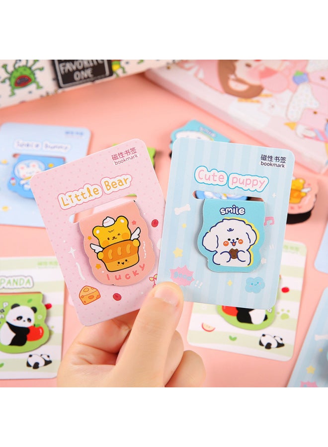 HELPS Creative And Interesting Panda Magnetic Bookmarks For Children, Cartoon High-looking Special-shaped Book Page Holders, Gifts Gift - Image 1
