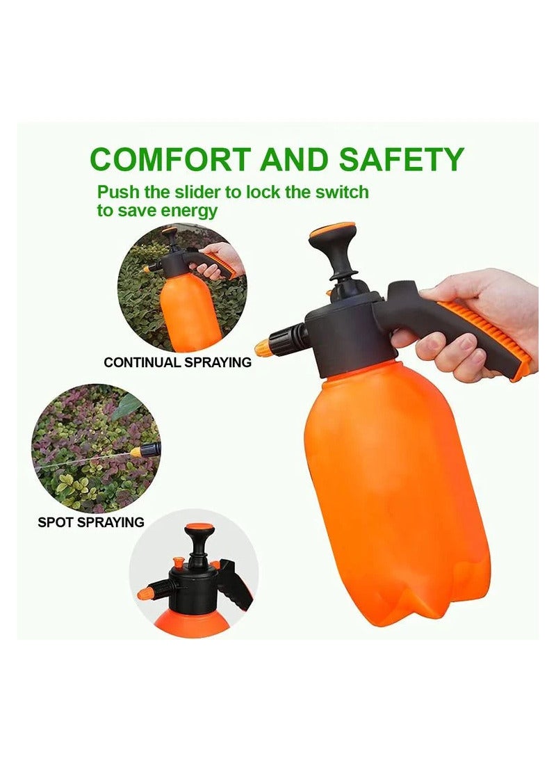 Agc High QuaIity Water Spray Bottle For Car Washing Glass Cleaning Water Spray Bottle Air Compressing Bottle Sprayer Home Cleaning Tool 2L AGC - Image 4