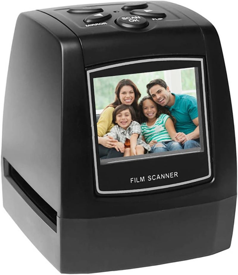 Portable Negative Film Scanner 35mm 135mm Slide Film Converter Photo Digital Image Viewer with 2.4 - Image 1