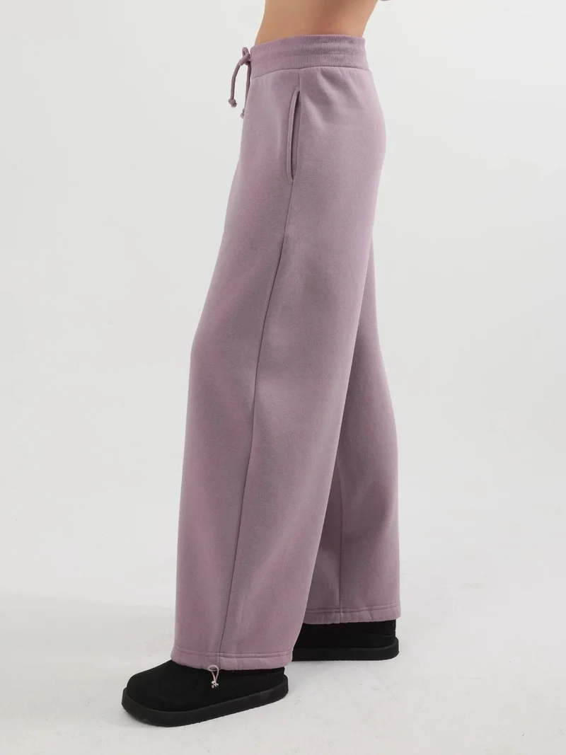 بوسيم BUSEM Women's Long Fleece Sweatpants