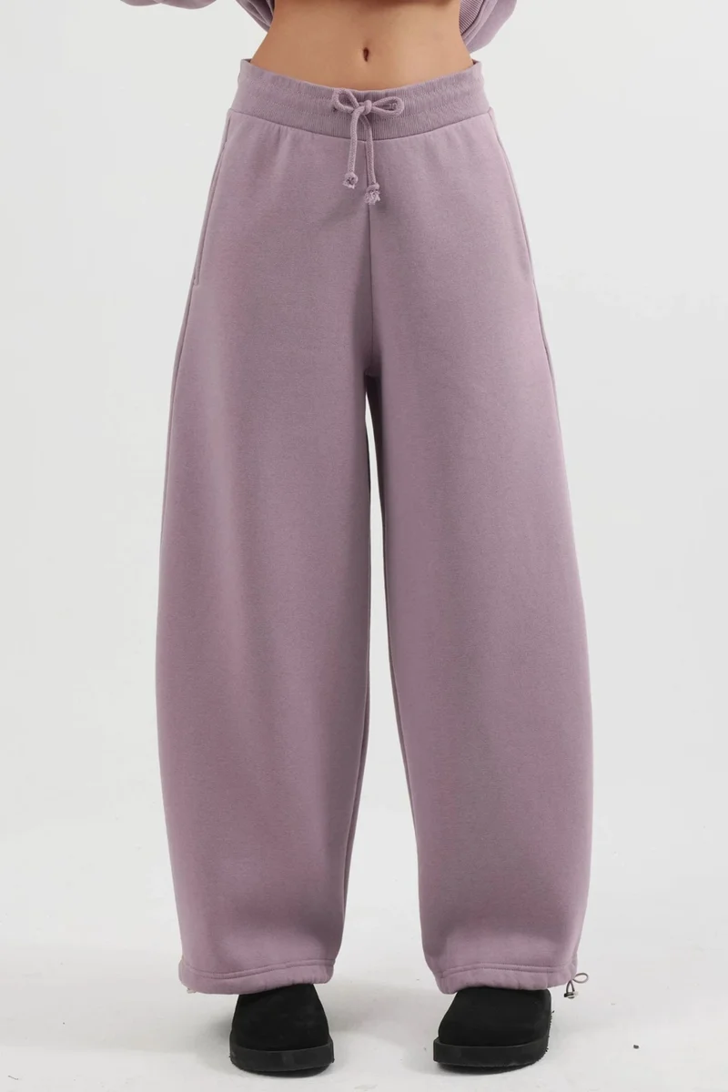 BUSEM Women's Long Fleece Sweatpants