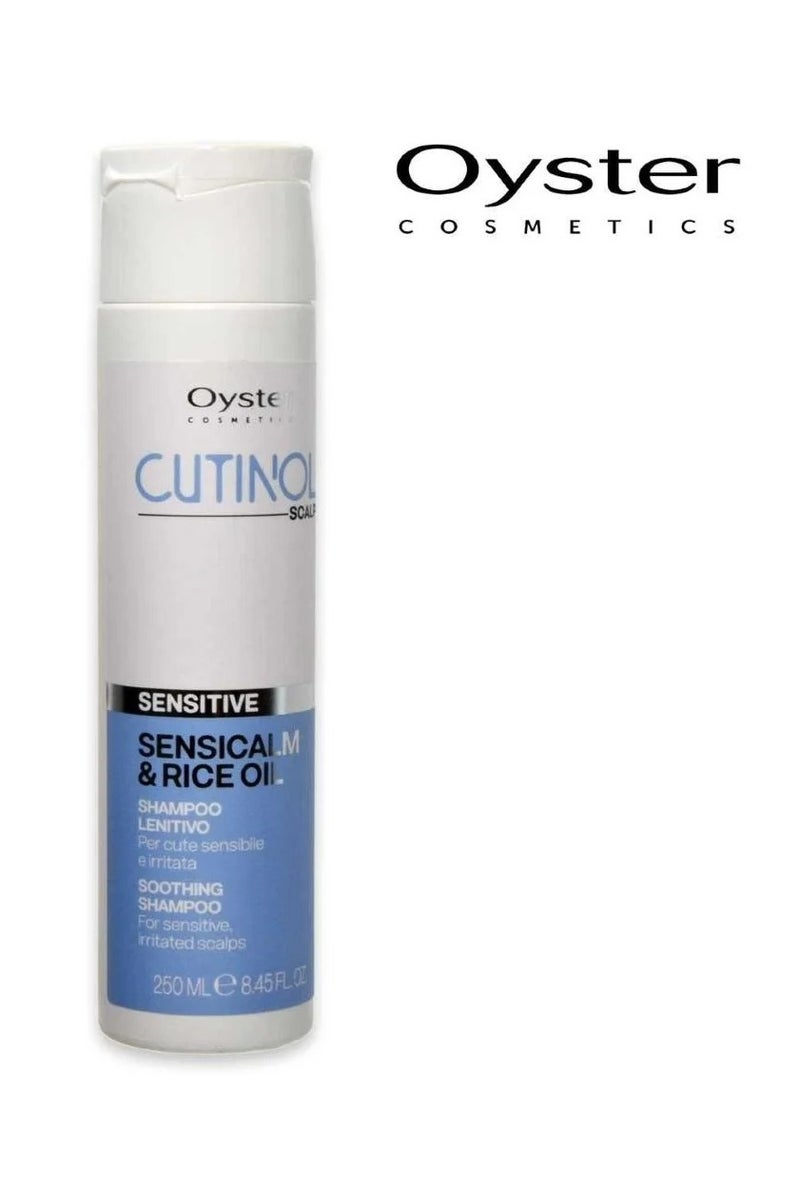 oyster Cutinol Scalp Sensitive Shampoo – Sensicalm & Rice Oil - 250 ml - Image 2
