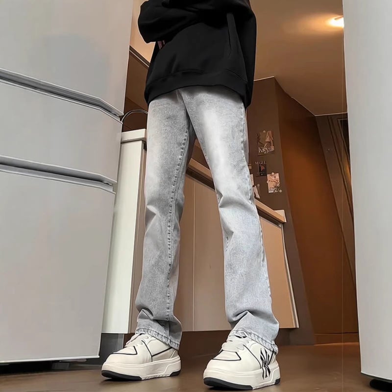 Unisex Casual Daily Denim Jeans - Image 2