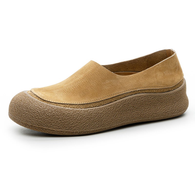2026 Genuine Leather Women's Casual Slip-On Loafers - Image 5