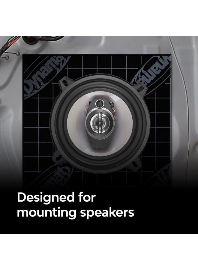 Dynamat 10415 Xtreme Speaker Kit - Sound Deadening and Audio Enhancing, Black - Image 5