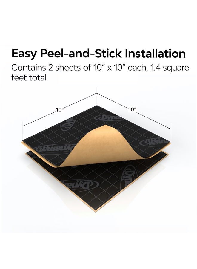 Dynamat 10415 Xtreme Speaker Kit - Sound Deadening and Audio Enhancing, Black - Image 4