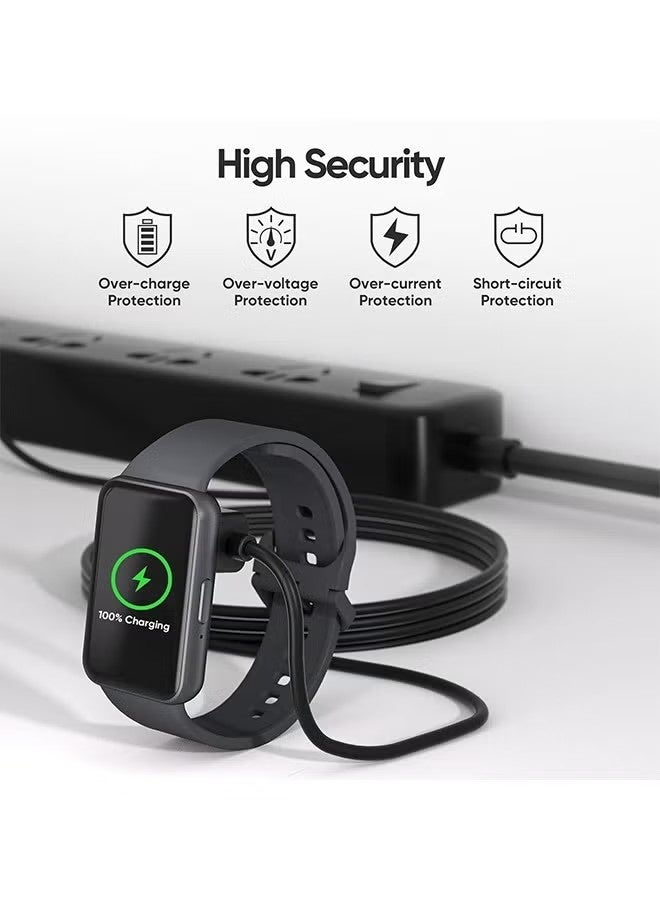 Charger for Galaxy Fit 3 SM-R390, Replacement USB Charging Cable Cord for Samsung Galaxy Fit 3 Smart Watch (3.3ft/100cm, Black) - Image 4