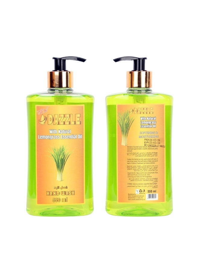 Natural Lemongrass Essential Oil Handwash