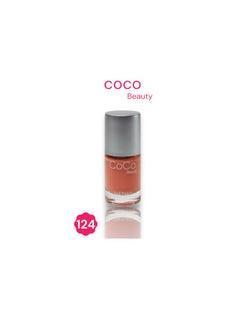 Coco Nail Polish No. 124 Peach Amber 12ml  - Image 1