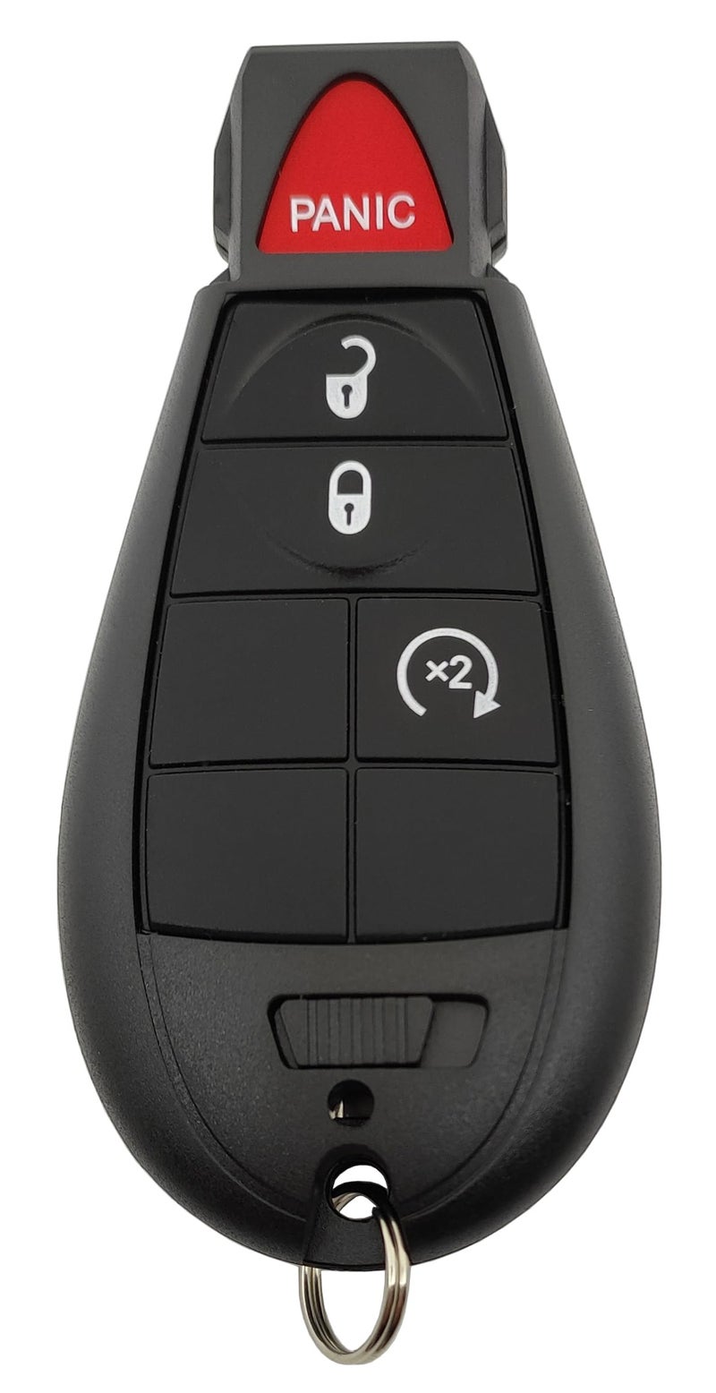 Replacement Keyless Entry Key Fob Cover fit for 20132018 Dodge Ram Truck 1500 2500 3500 Replacement Smart Key Fob Case Shell