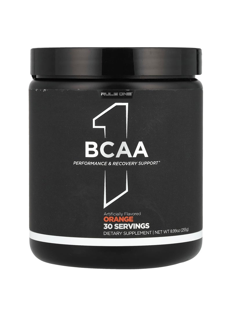 BCAA, Orange, 8.99 oz (255 g)