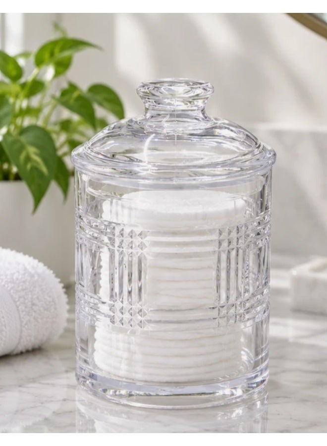 AKDC Acrylic Canister with Lid – 500ml - Image 2