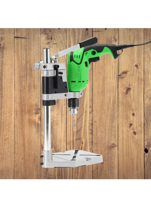 XDLB XDLB Aluminium base bench Press Stand Higoodz Universal Bench Clamp Drill Press Stand Workbench Repair Tool for Drilling TOP Drill not Included  - Image 1