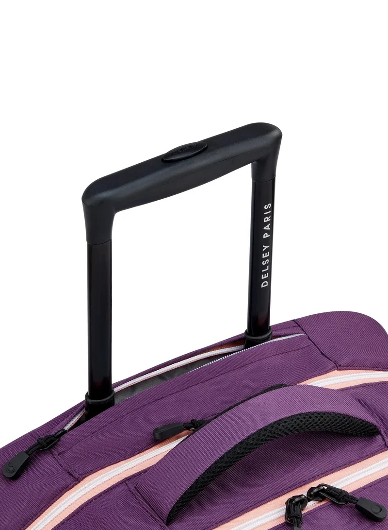 DELSEY Paris  BTS 2025 Hard Shell 4-Wheeled Shoulder Bag Trolley – Purple  | Best Price UAE