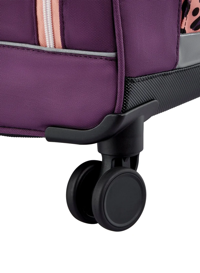 DELSEY Paris  BTS 2025 Hard Shell 4-Wheeled Shoulder Bag Trolley – Purple  | Best Price UAE