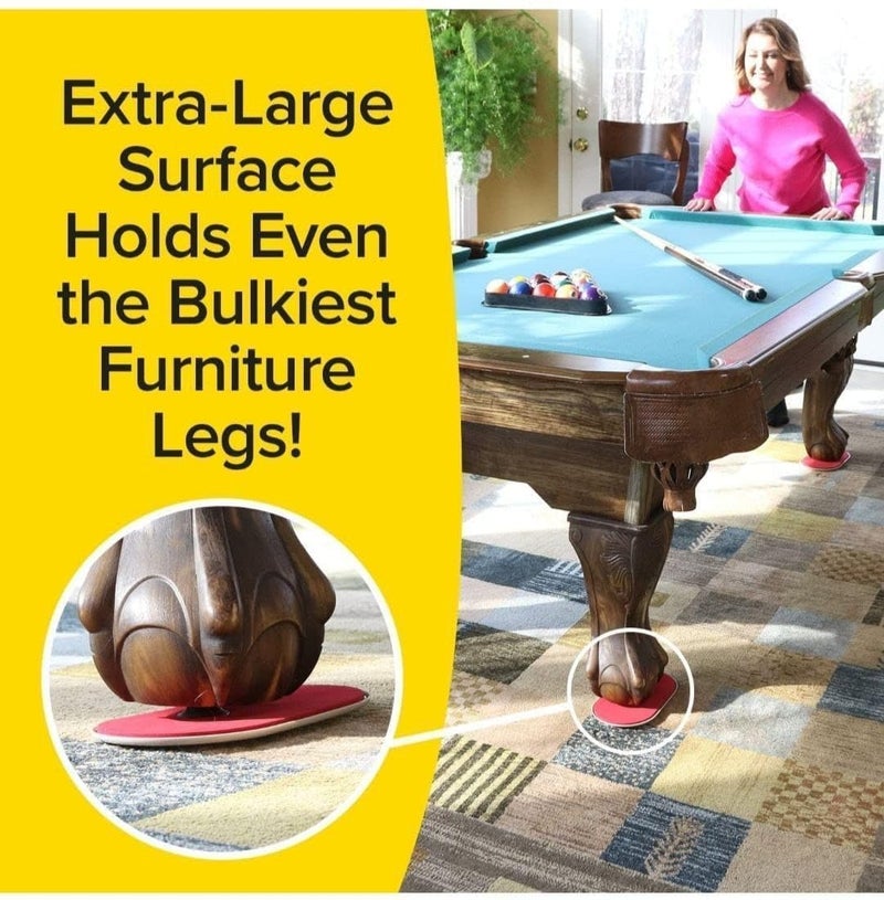 FIROFFY Firoffy Heavy Furniture Sliders Thickened Moving Pads to Protect Floors EasytoUse Furniture Mover for Couches Beds Armoires Safe Efficient Floor Protectors for Home and Office  - Image 5